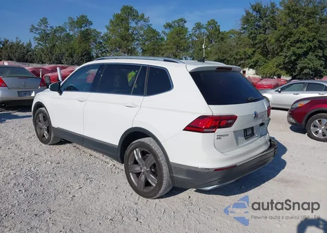 2018 Volkswagen Tiguan 2.0T Sel Premium z USA, uszkodzony, nr VIN 3VV5B7AX5JM218911